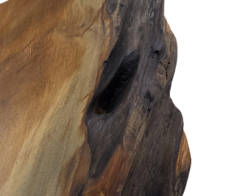paua inlay board 3 back side with natural edge close