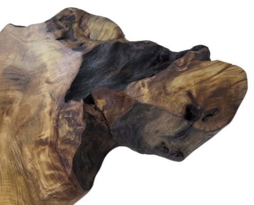 paua inlay board 7 back natural edge